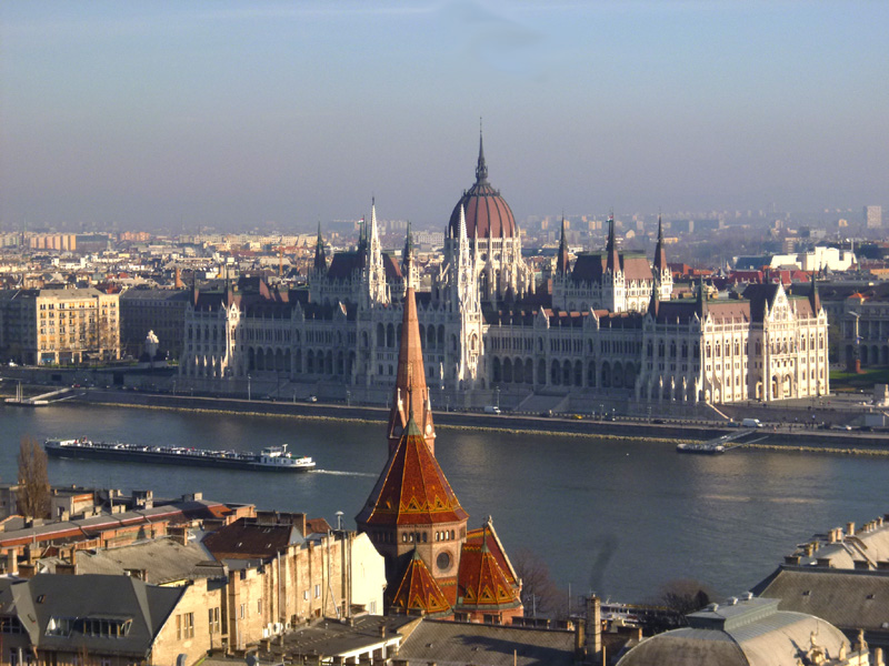 parliament, danube river, budapest, hungary