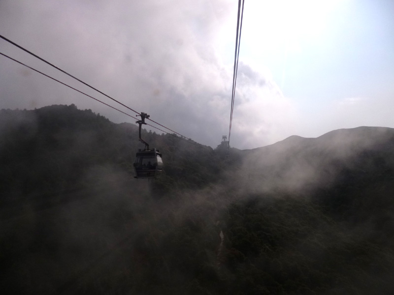 cable car, nong ping, big buddha, hong kong