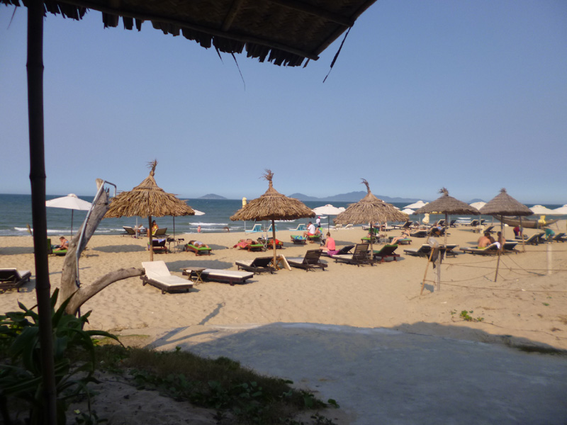 hidden beach, hoi an, vietnam