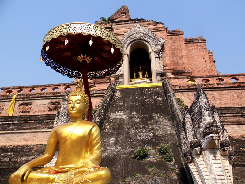 Chedi Luang temple, Chiang Mai, Thailand