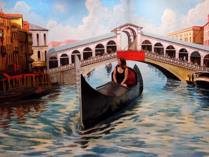 Took a trip to Venice half way through the museum!