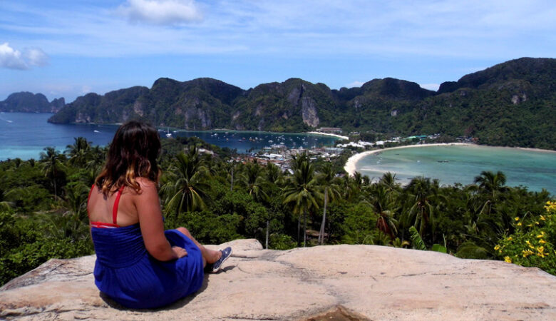 koh phi phi, view, thailand