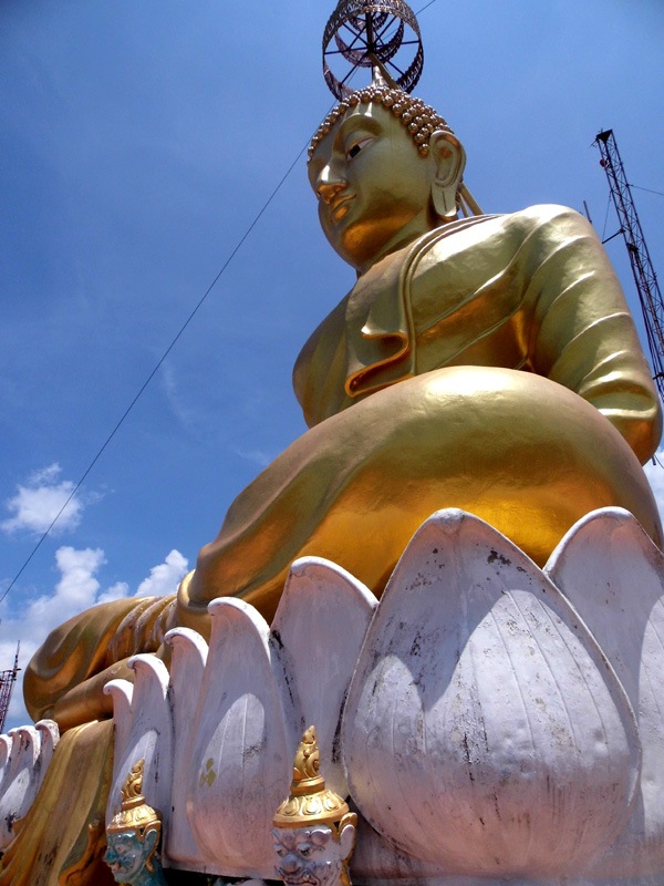 buddha, tiger cave temple, krabi, thailand
