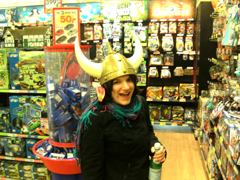 Viking helmet, Copenhagen, Denmark