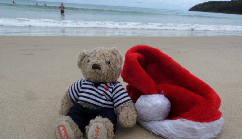Christmas on the beach, Noosa, Australia, gulliver