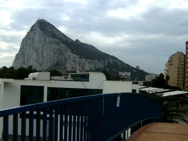 gibraltar rock from spain