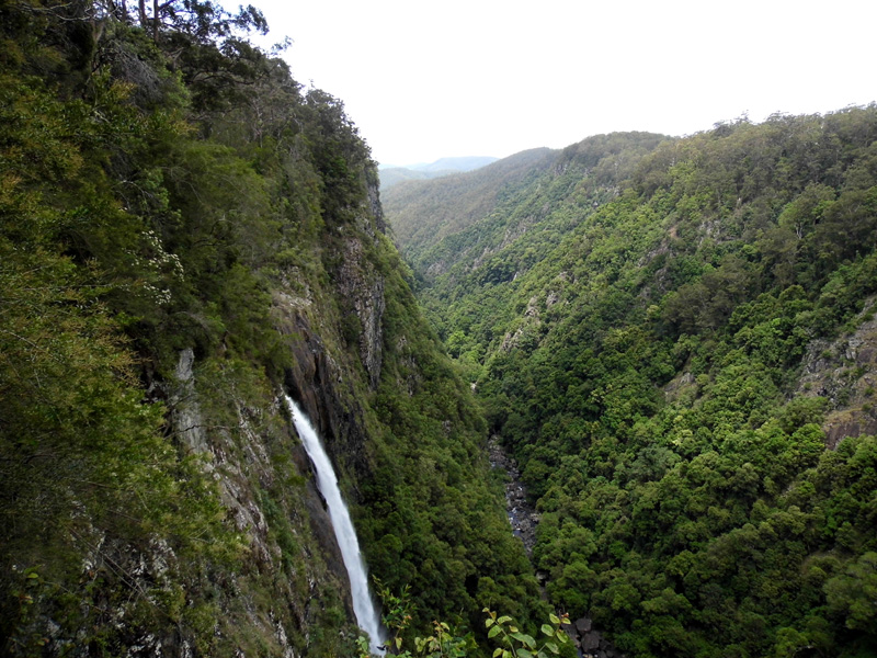 Random waterfall in the middle of nowhere, New South Wales, Australia