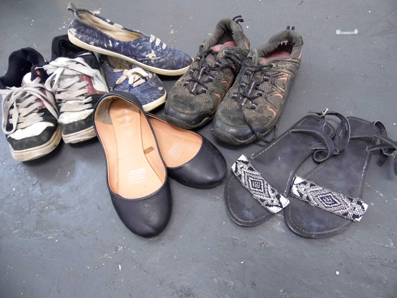 Packing list - shoes