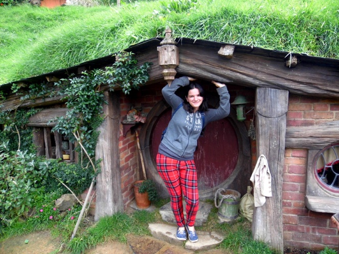 Hobbit house, Hobbiton, New Zealand