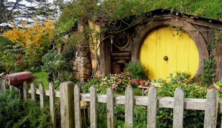 Sam's hobbit house, Hobbiton, New Zealand