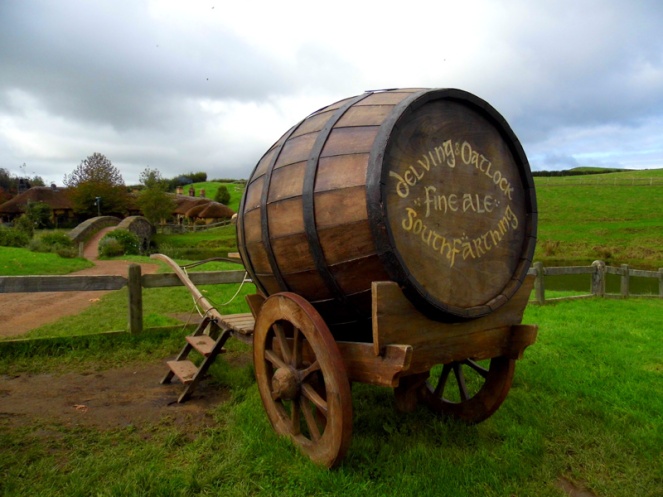 South Farthing Ale Barrel, Hobbiton, Lord Of The Rings, New Zealand