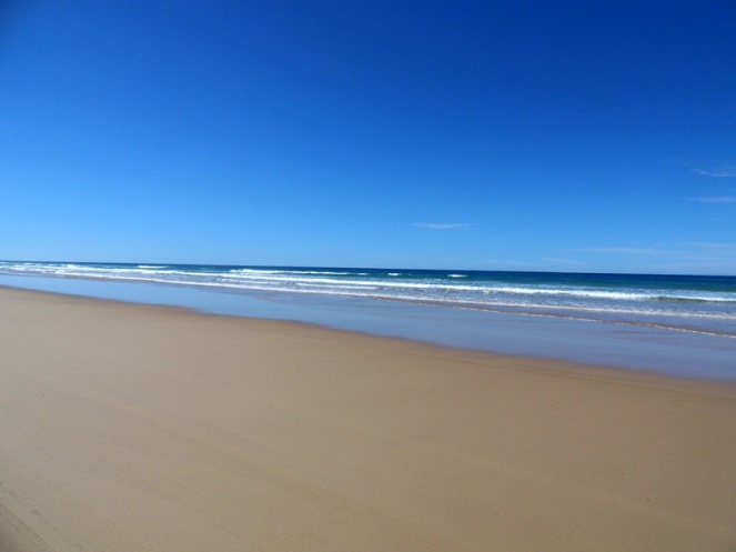 Fraser Island sand highway, Queensland, Australia
