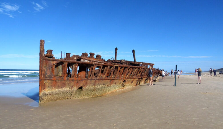Maheno shipwreck, Fraser Island, Australia