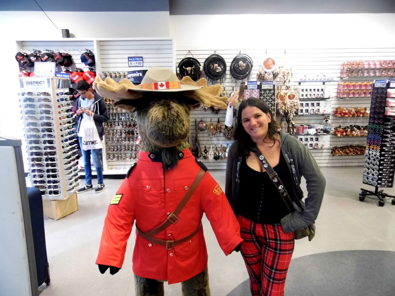 Tourist Moose, Vancouver, Canada