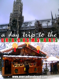 A day trip to the German Christmas markets in Munich!