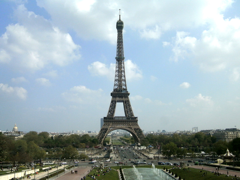 eiffel tower, paris, france