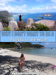 Why I DON'T Want To Be A Digital Nomad - and why having a full-time job to travel is absolutely fine! #travel #digitalnomad #fulltimetravel