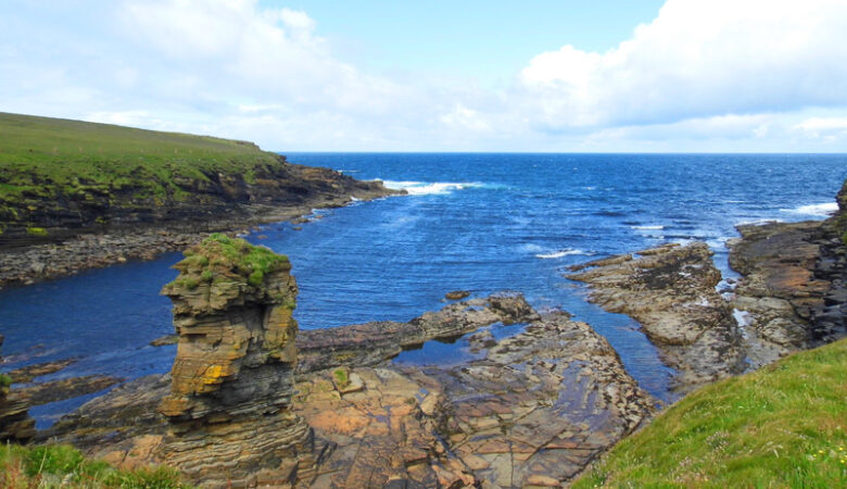 Broch Of Borwick, Yesnaby, Orkney, Scotland