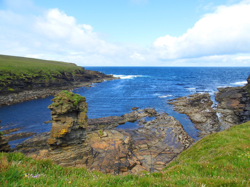 Broch Of Borwick, Yesnaby, Orkney, Scotland