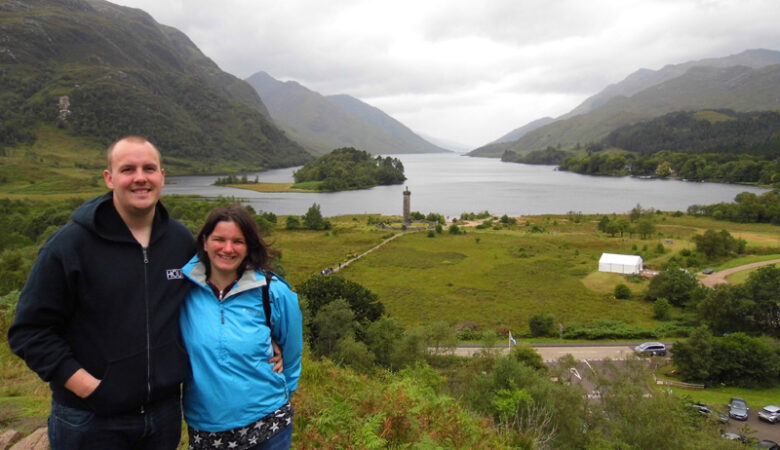 Glenfinnan viewpoint, Loch Shiel, Scotland