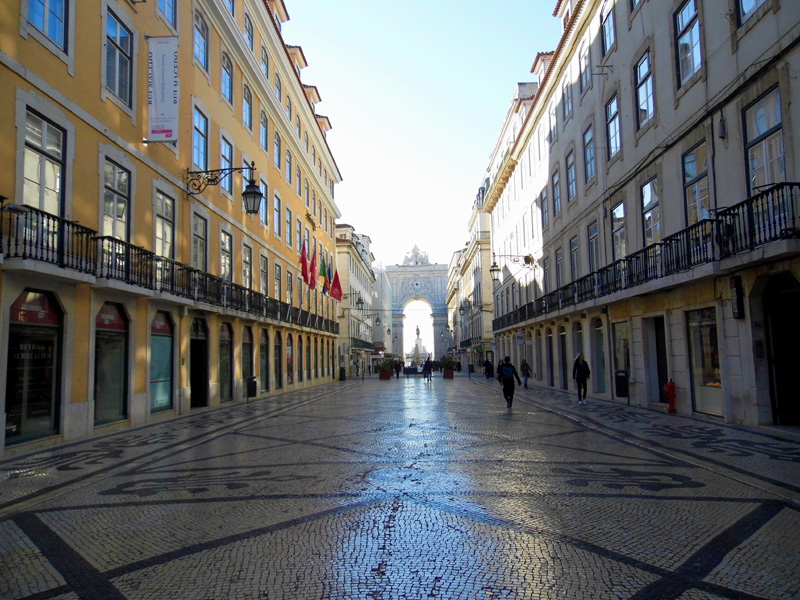 Rua Augusta, Lisbon, Portugal