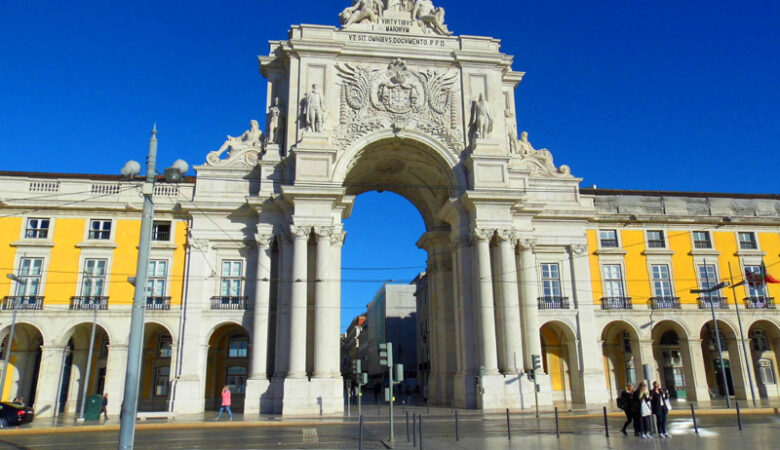 Arco de Rua Augusta, Lisbon, Portugal