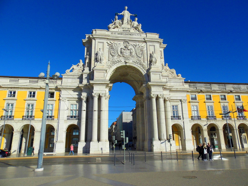 Arco de Rua Augusta, Lisbon, Portugal