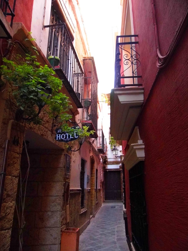 Alley ways, Seville, Spain
