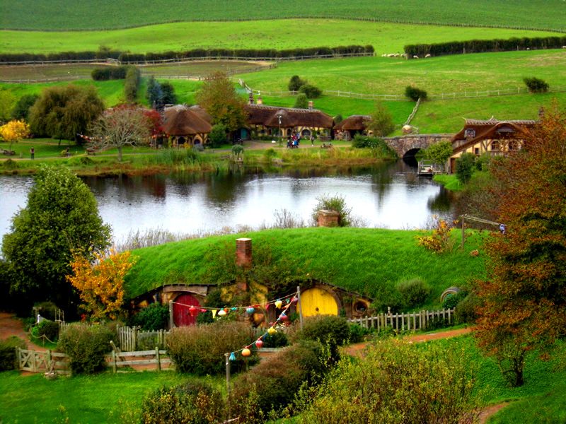 Green Dragon, Hobbiton, Lord Of The Rings, New Zealand