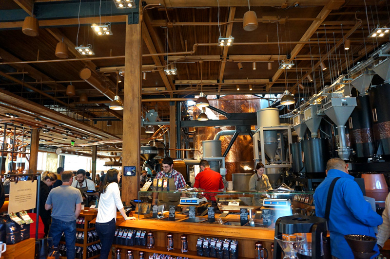 Starbucks Reserve Roastery, Seattle, USA