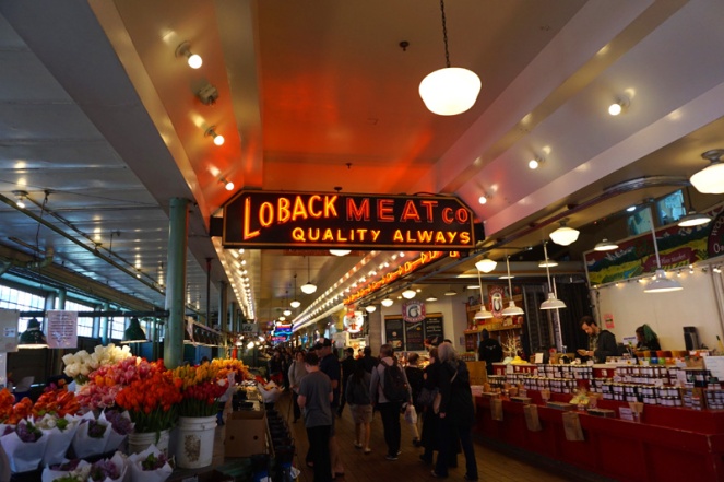 Pike Place Public Market, Seattle, USA