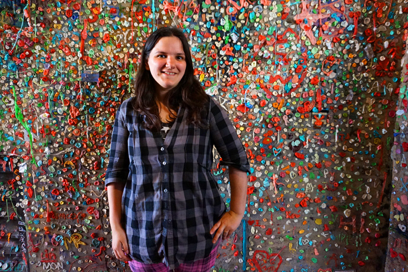 Gum Wall, Seattle, USA