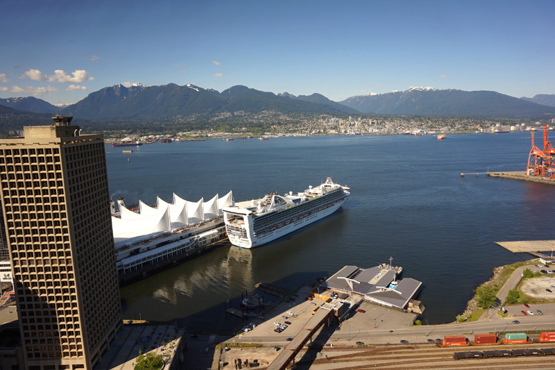 View from Vancouver Lookout, Vancouver, Canada