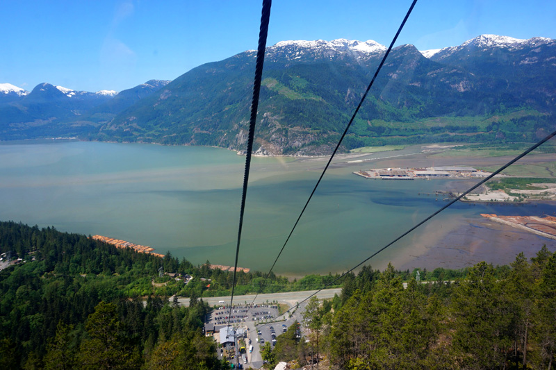 Sea To Sky gondola, Squamish, BC, Canada