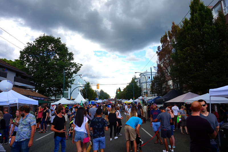 Khatsalano Street Party, Vancouver, Canada