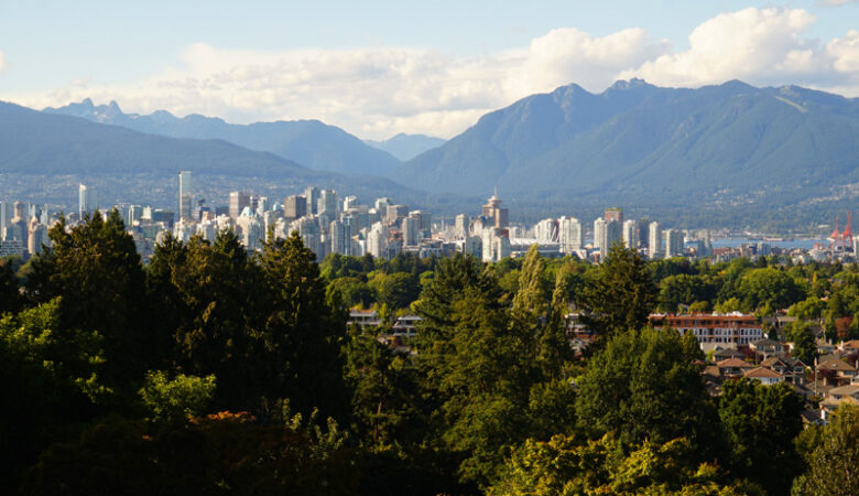 Vancouver from Queen Elizabeth Park, Canada