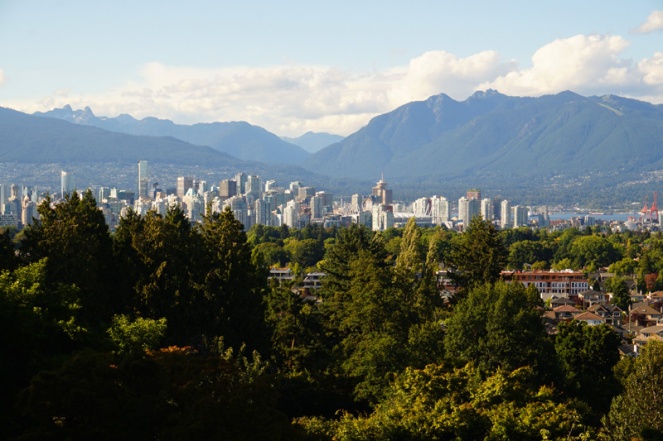 Vancouver from Queen Elizabeth Park, Canada
