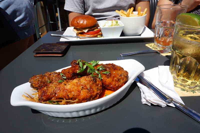 Chicken wings, Darcy's, Victoria, BC, Canada