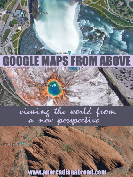 Google Maps From Above: Viewing The World & Its Landmarks From A New Perspective. Did you know what Uluru, Niagara Falls and the Statue Of Liberty look like from above? Really cool, actually!
