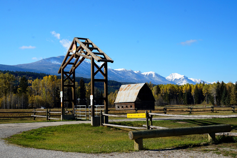 Paragliding centre, Golden, BC, Canada