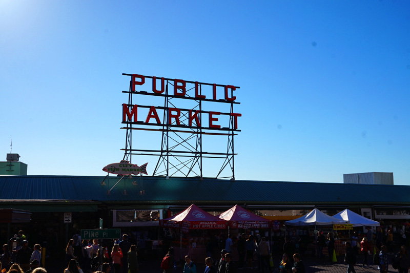 Pike Place Public Market, Seattle, USA