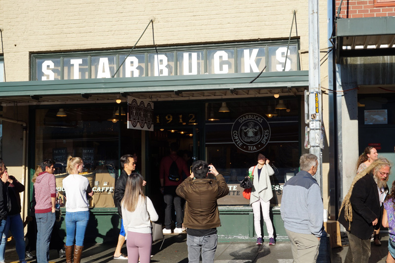 The original Starbucks, Seattle, USA