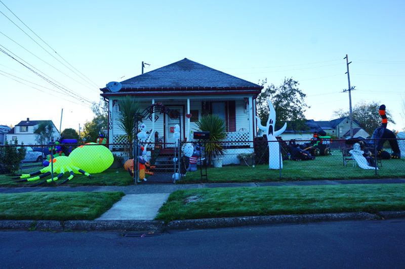 Halloween house, Aberdeen, WA, USA