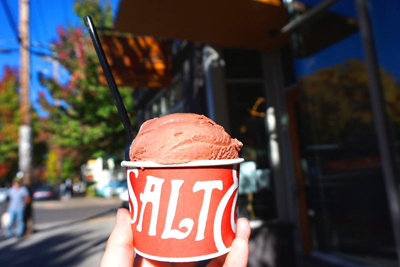 Salt & Straw ice cream, Portland, Oregon