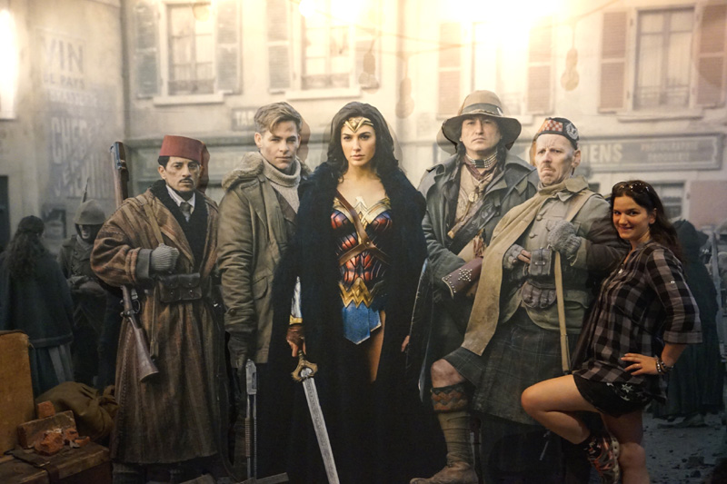 Wonder Woman, Warner Brothers Studio Tour Hollywood, LA, USA