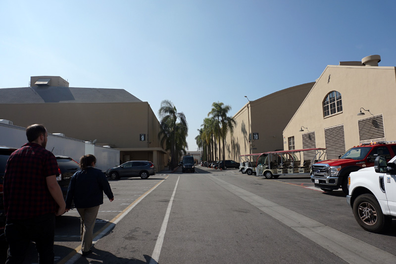 Sound stages, Warner Brothers Studio Tour Hollywood, LA, USA