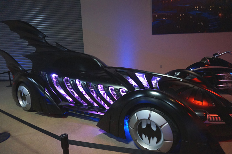 Batmobile, Warner Brothers Studio Tour Hollywood, LA, USA