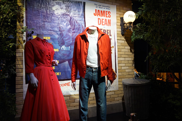 James Dean outfit, Warner Brothers Studio Tour Hollywood, LA, USA