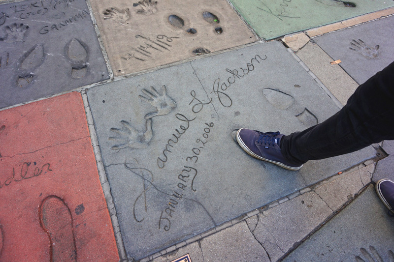 Samuel L Jackson - Grauman's Chinese Theatre, Hollywood Boulevard, LA, USA