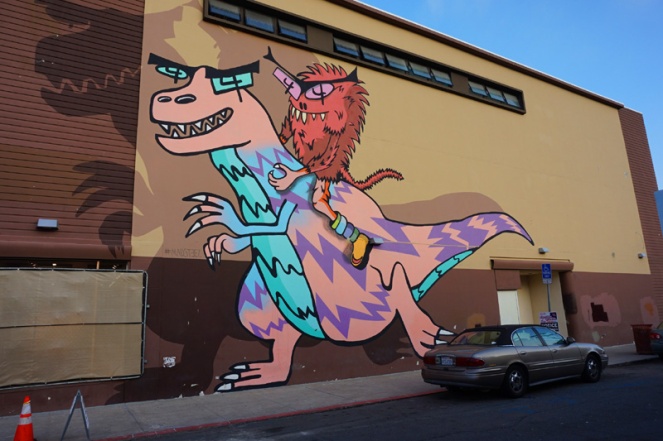 Street art, North Park, San Diego, USA